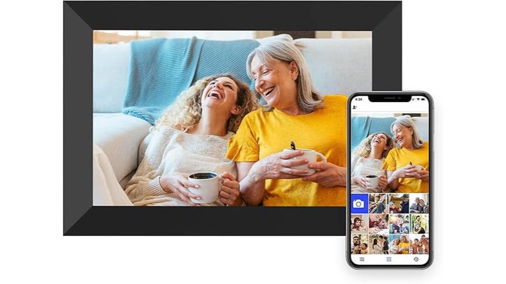 10 1 inch touch screen photo frame