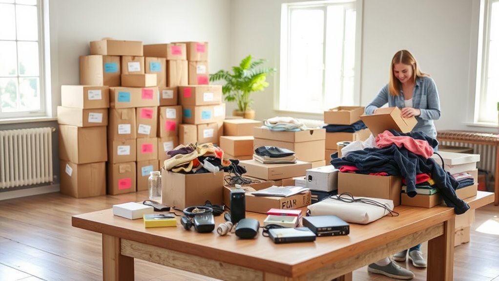 affordable decluttering and upcycling