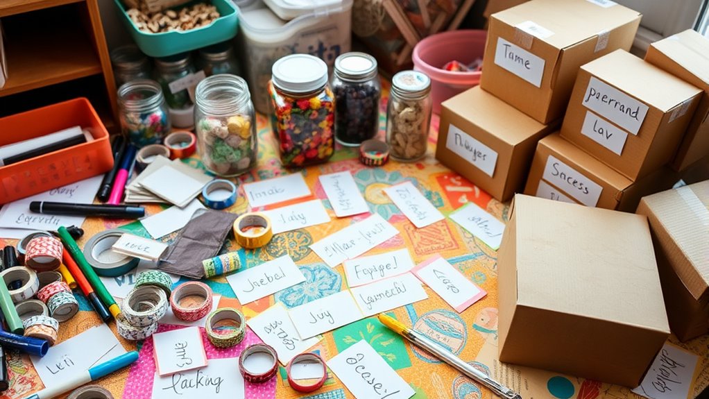 affordable homemade labeling options