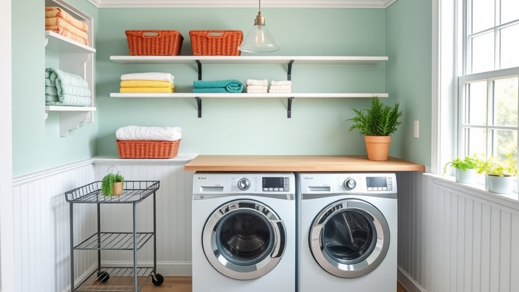 affordable laundry room makeover