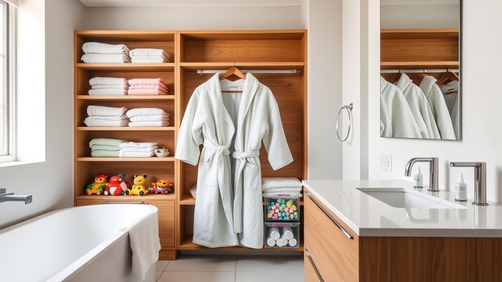 bathroom storage tips