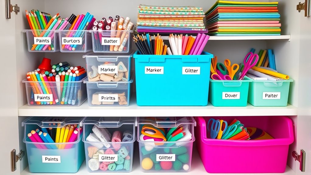 budget craft storage hacks