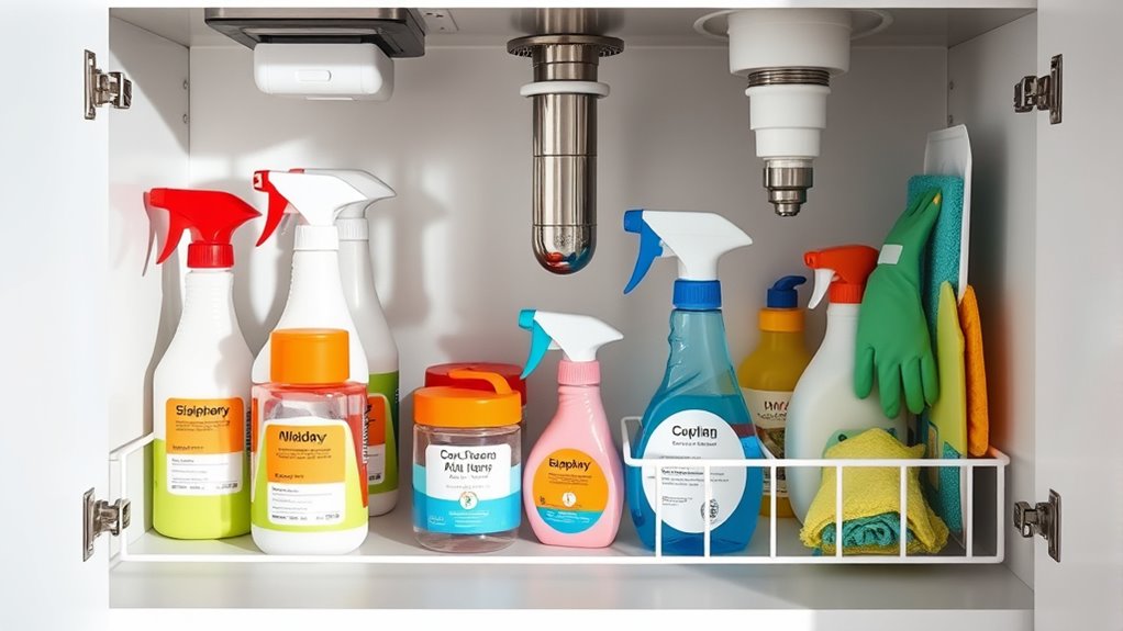 childproof chemical storage safety