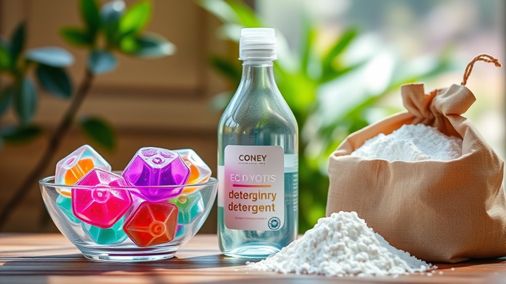 choose eco friendly concentrated detergents