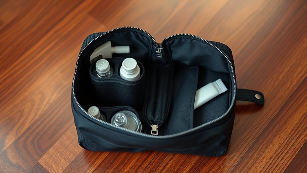 choose suitable toiletry organization