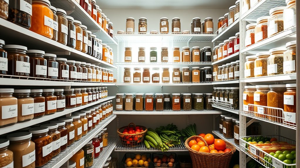 clear consistent labeling system