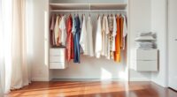 clothes decluttering and letting go