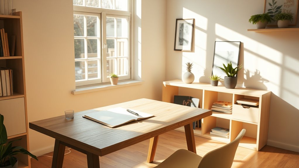 clutter free space fuels creativity