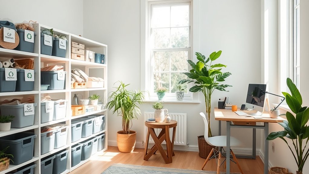 clutter free spaces reduce stress