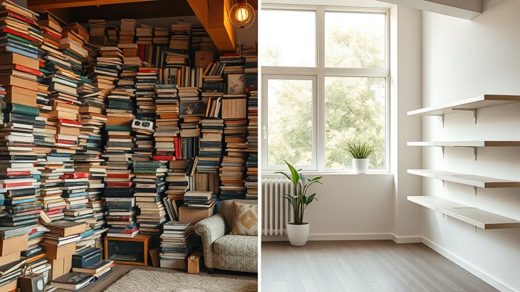 cluttered but organized system