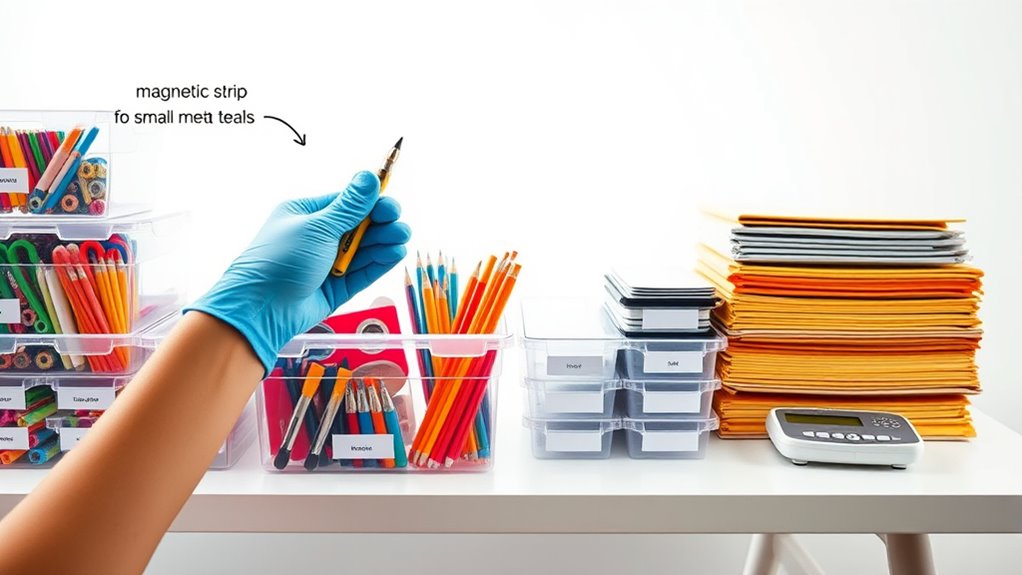 color coded labeled organization