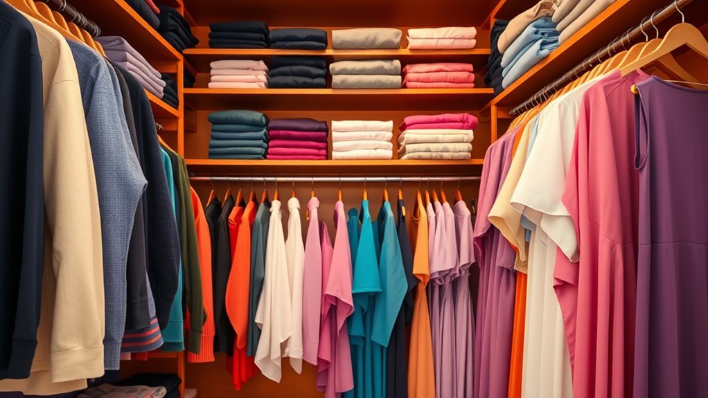 color coordinated wardrobe boosts confidence