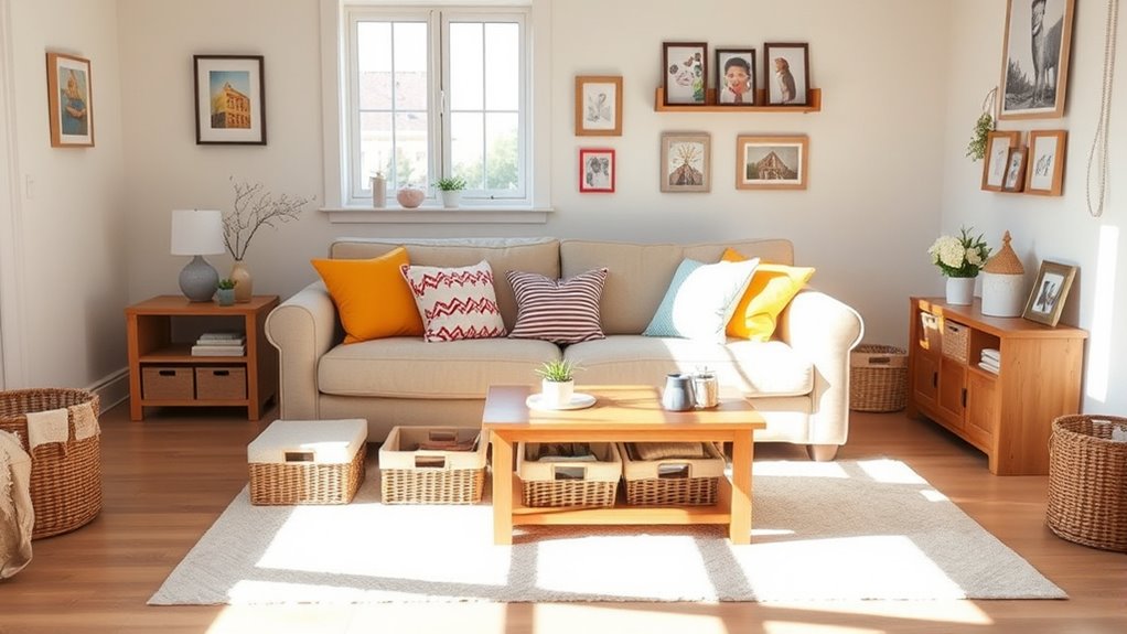 colorful visual cues promote tidiness