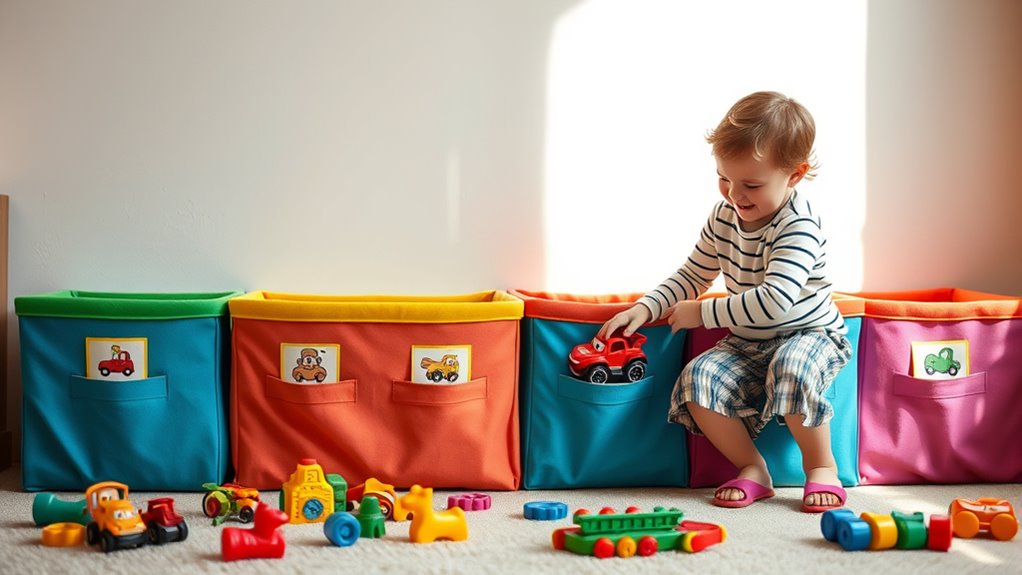 consistent routine promotes organization