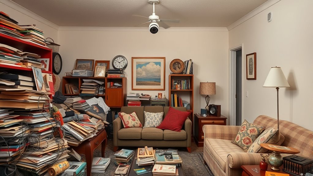 control through possessions hoarding