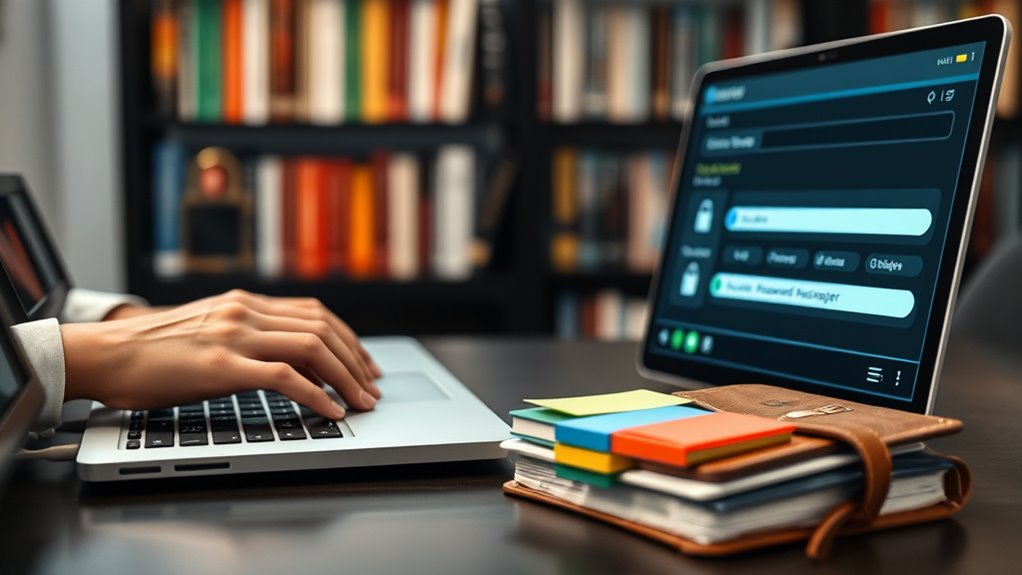 create and manage strong passwords