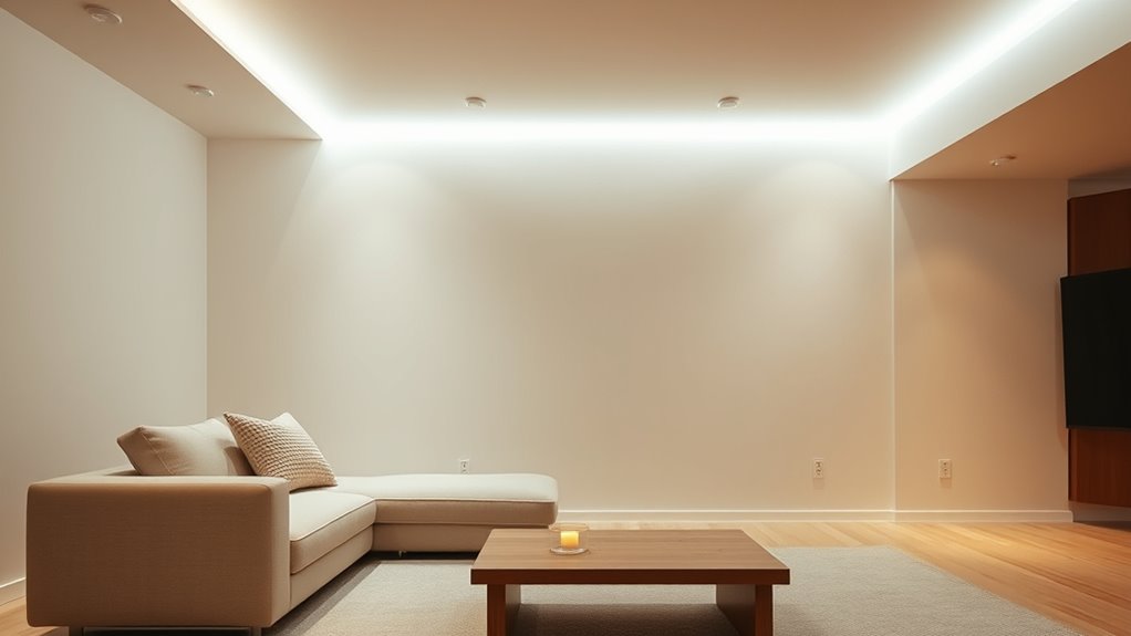 create cozy warm ambiance