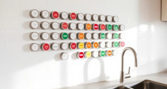 create magnetic spice organizer