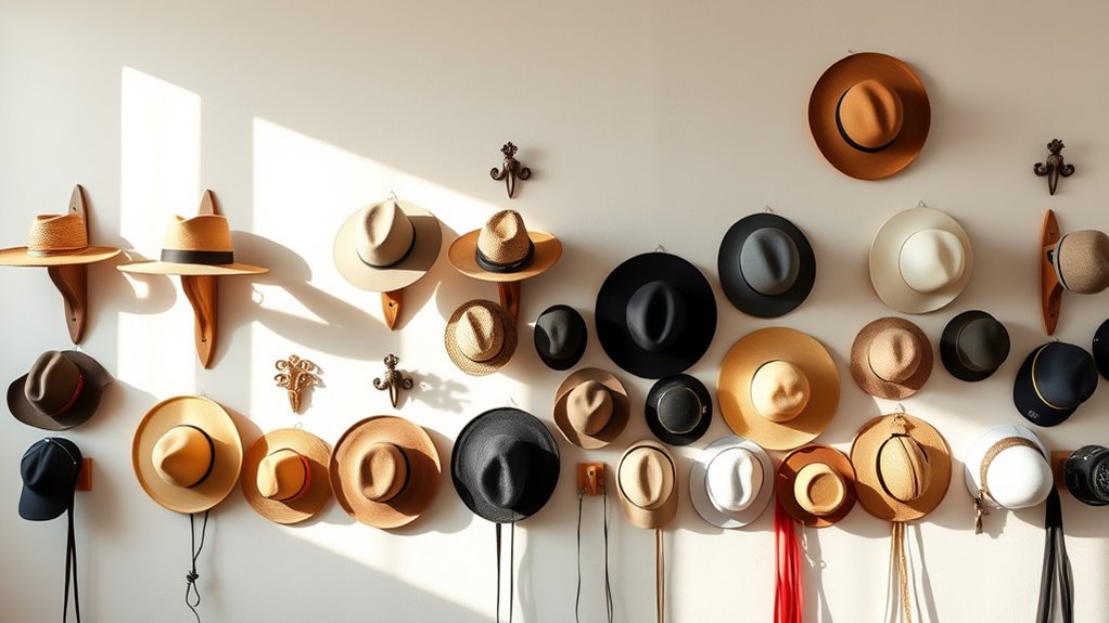creative hat display ideas