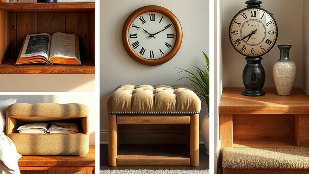 creative hidden storage solutions