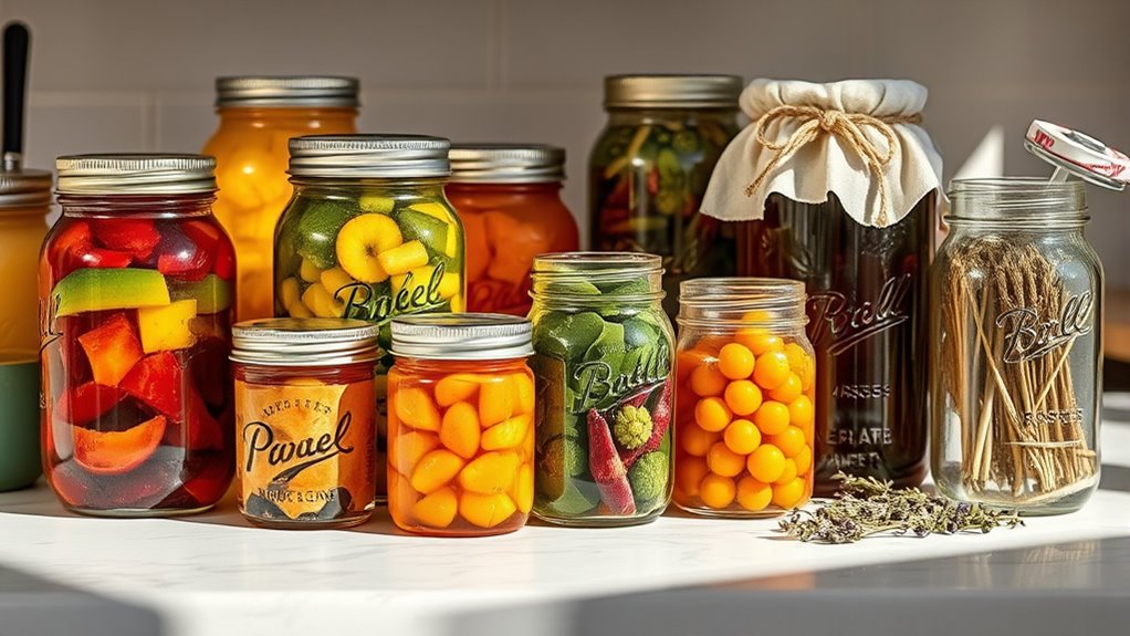 creative mason jar food storage