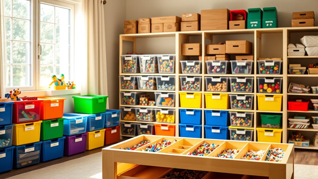 creative organized play spaces