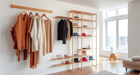 creative wardrobe storage solutions