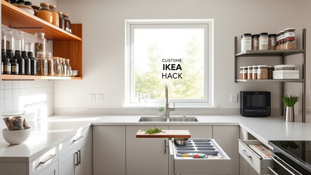 custom kitchen organization strategies