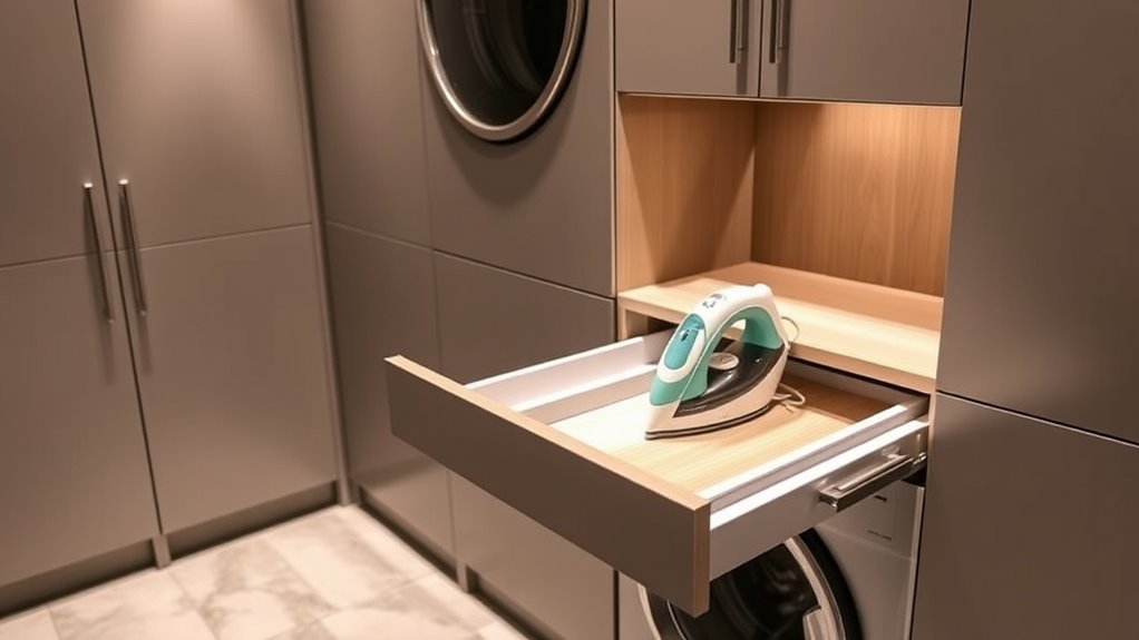 customizable laundry ironing stations