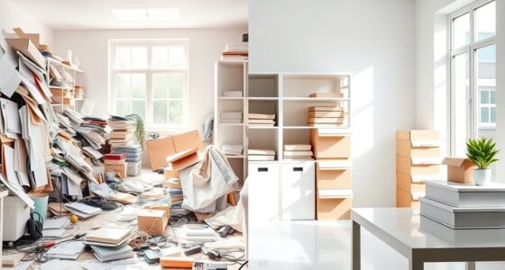 declutter before spring cleaning