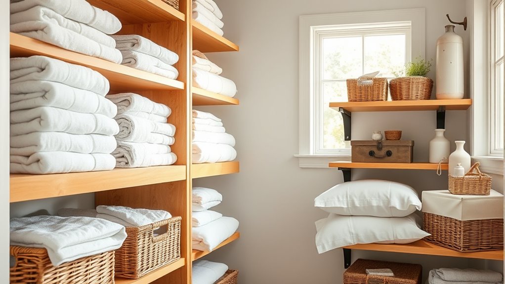 decorative storage solutions enhance organization