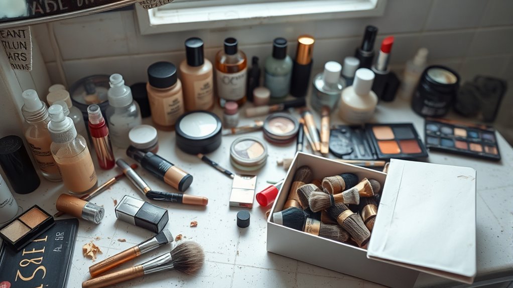 discard expired cosmetics regularly