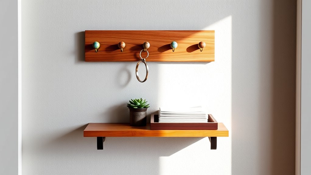 diy entryway organizer