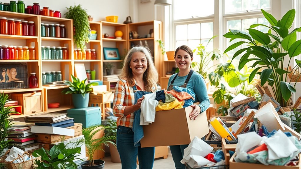 donate to reduce waste