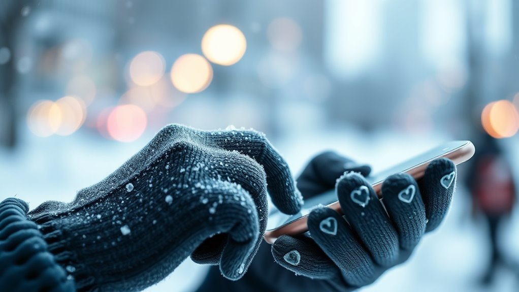 durable sensitive weather resistant gloves