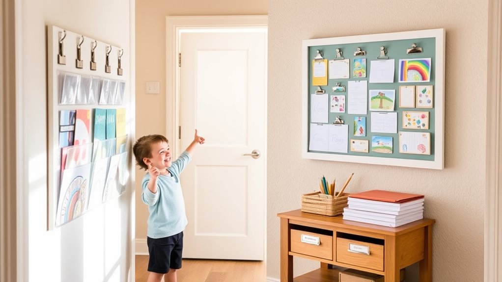 dynamic organized artwork display