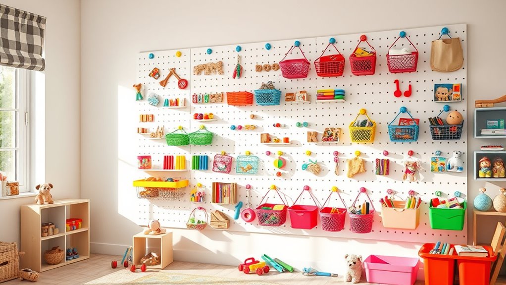 efficient child toy organization
