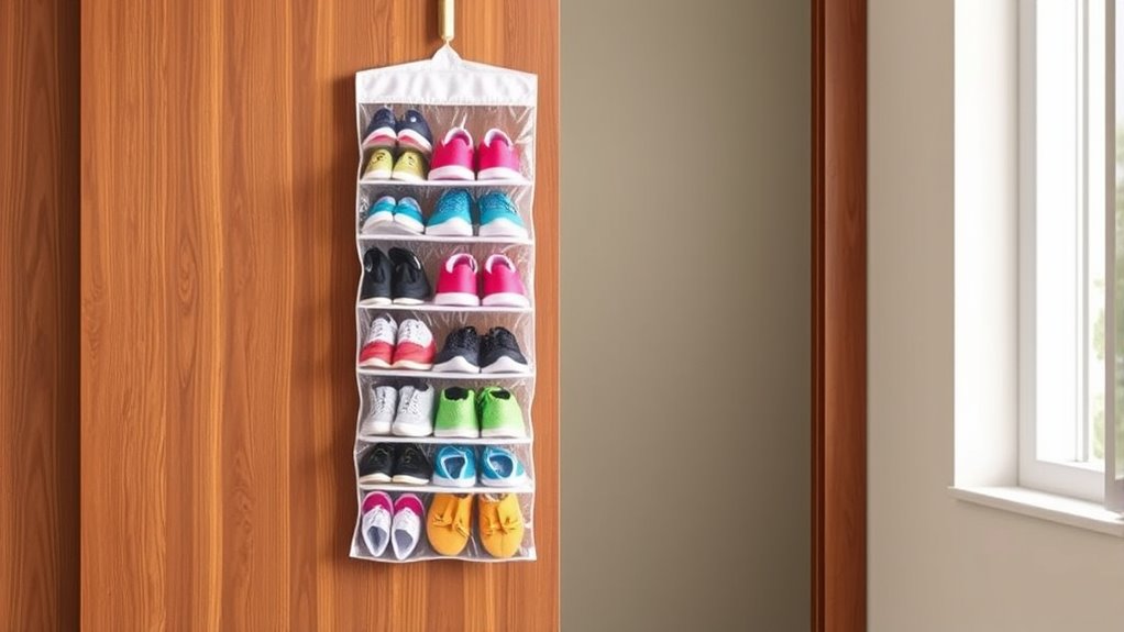 efficient customizable door storage