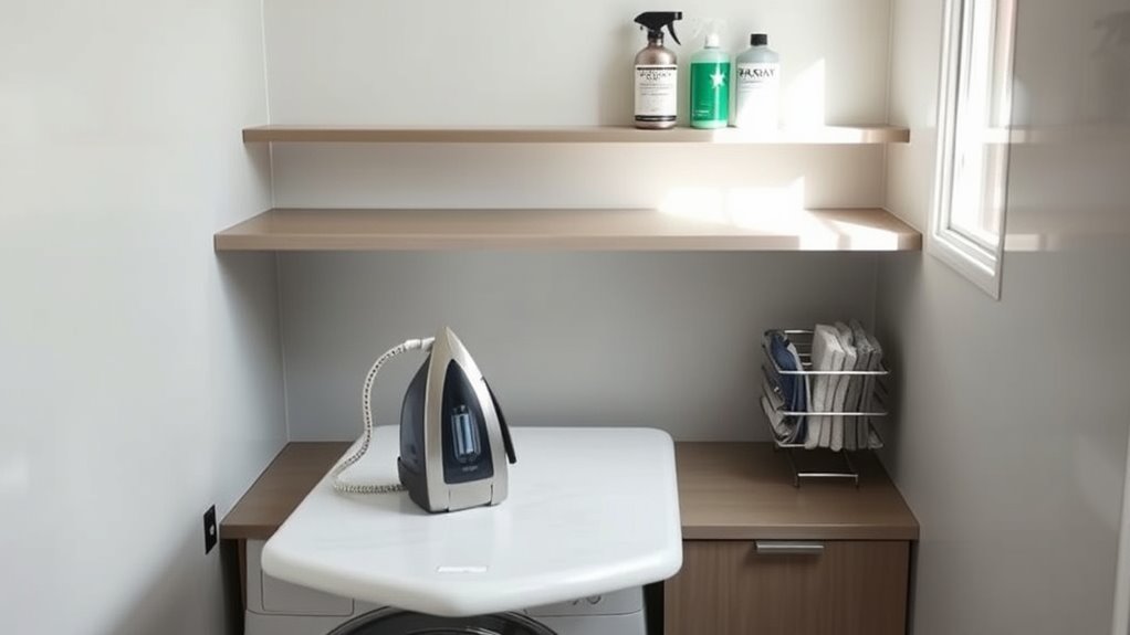efficient organized ironing surfaces