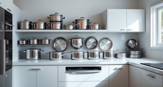 efficient pot and pan storage