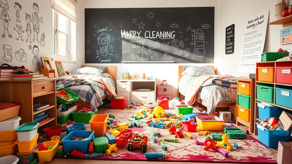 establish routine and organization