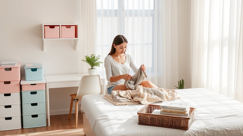 establish routine decluttering goals