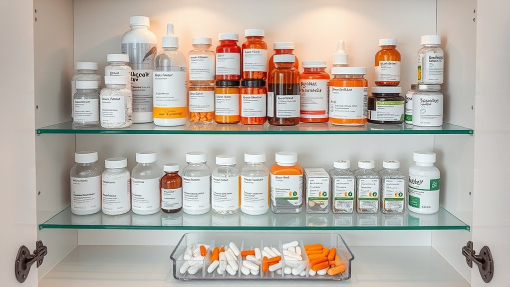 evaluate and organize medication