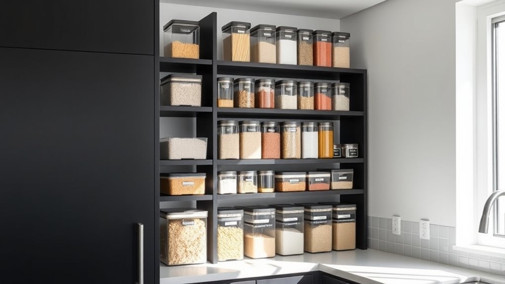 flexible modular kitchen storage