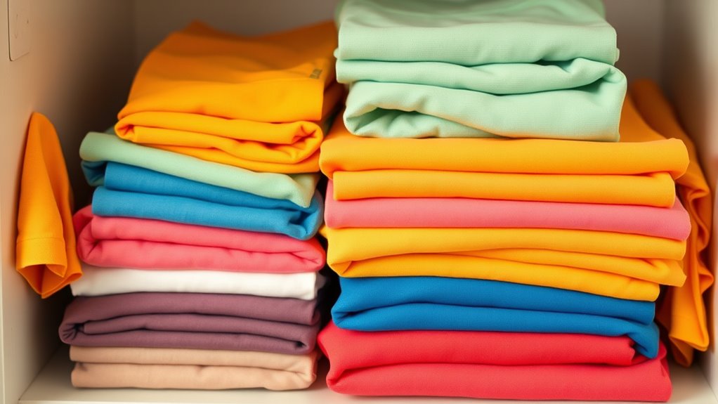 fold carefully avoid wrinkles