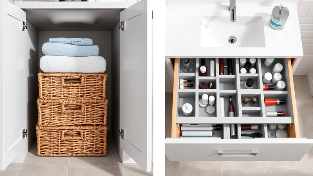 full extension customizable drawers