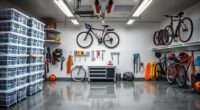garage cleaning and storage