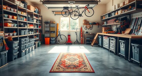 garage organizing weekend plan
