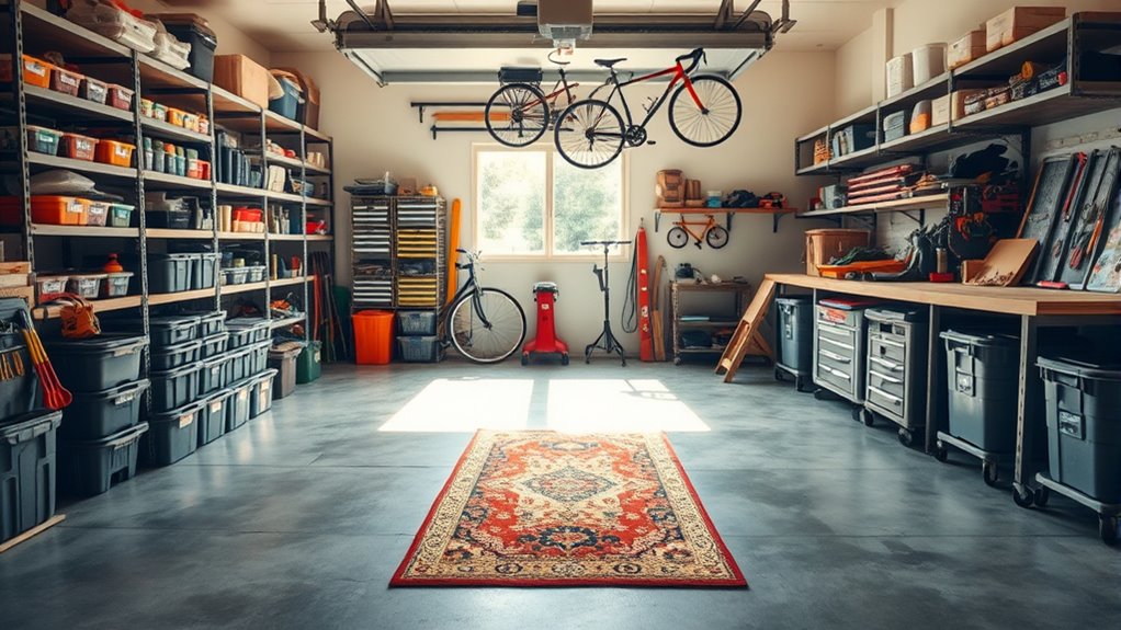 garage organizing weekend plan
