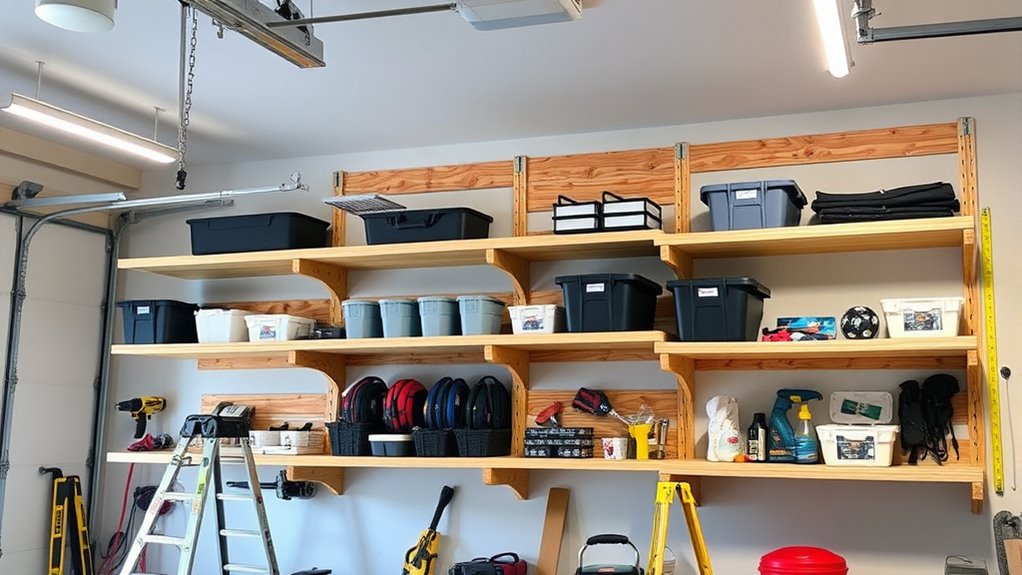 garage shelving planning essentials